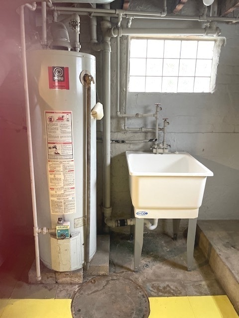 utilities with gas water heater