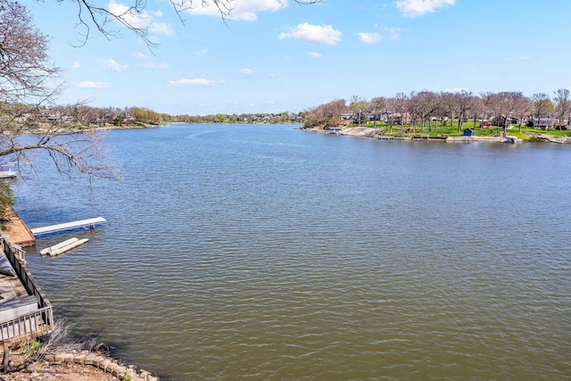 property view of water