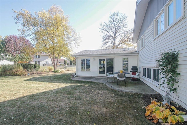 exterior space with a patio area