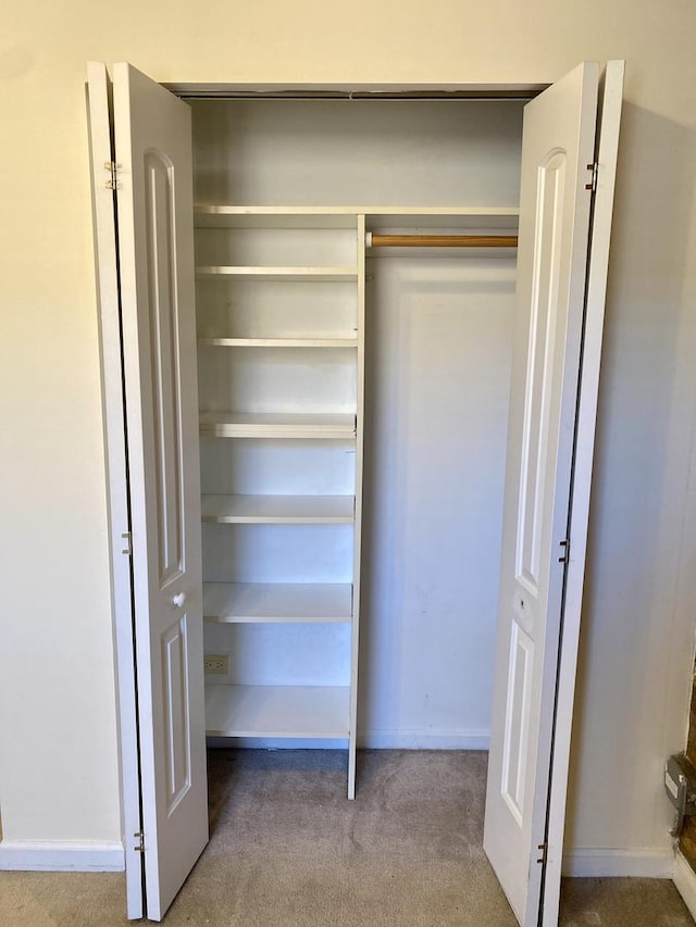 view of closet