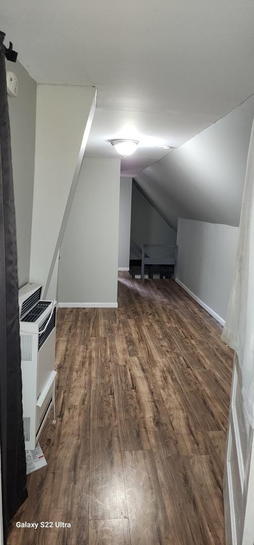 8350 S Muskegon Ave, Chicago, IL 60617 - bonus room featuring wood finished floors, lofted ceiling, and baseboards