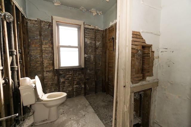 bathroom with toilet