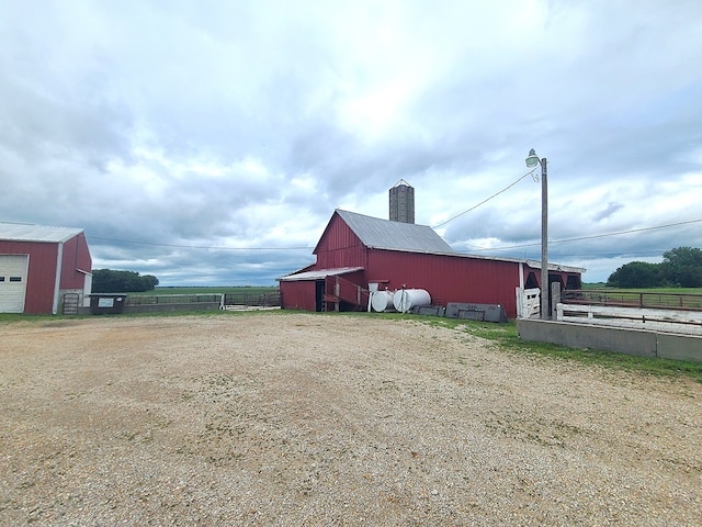 view of outdoor structure