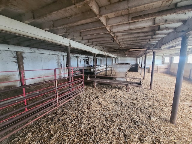 view of stable