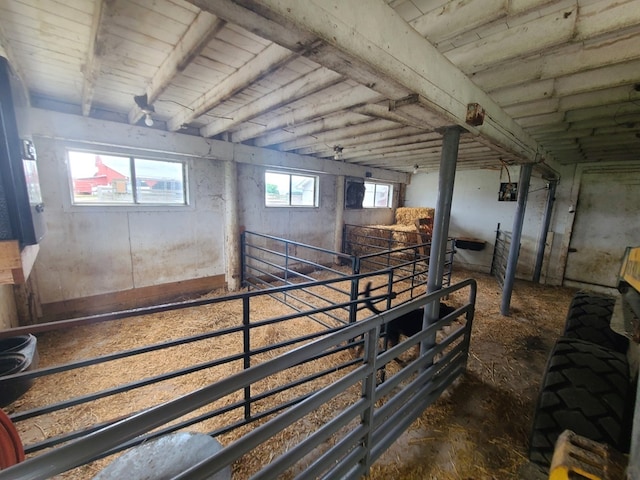 view of stable