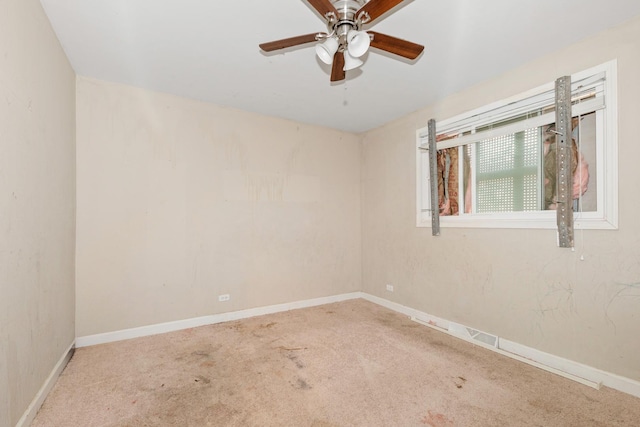 937 E 148th St, Dolton, IL 60419 - empty room featuring carpet floors and a ceiling fan