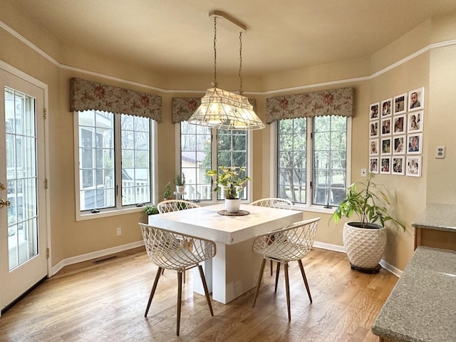 sunroom with a wealth of natural light