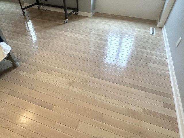 details with hardwood / wood-style floors