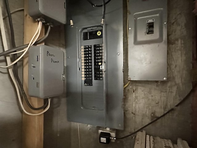 utilities with electric panel