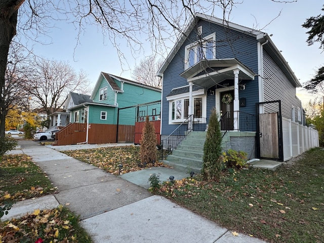 view of bungalow