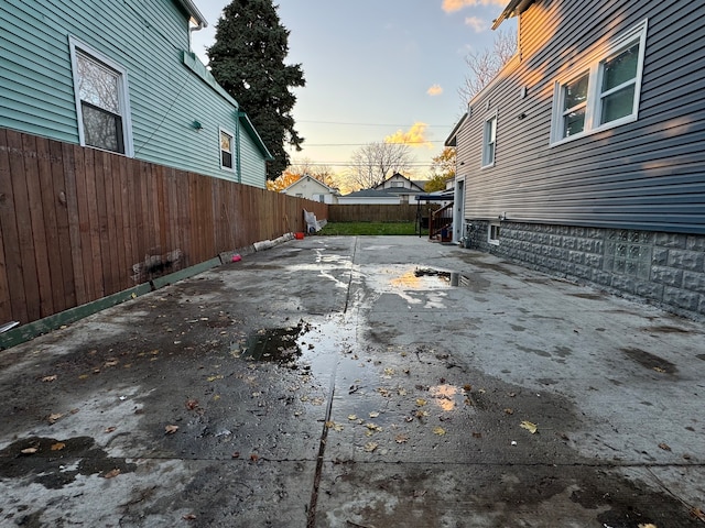 exterior space featuring a patio