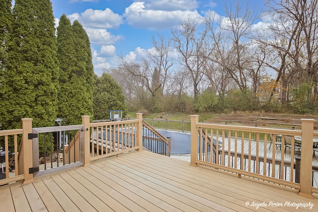 view of deck