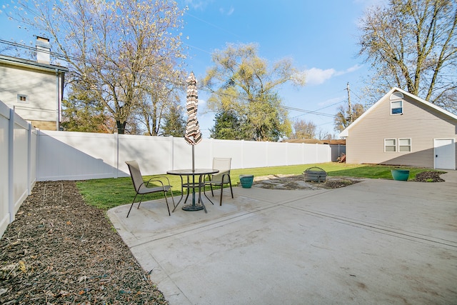 view of patio / terrace