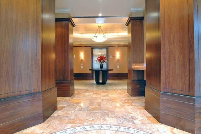 view of reception area