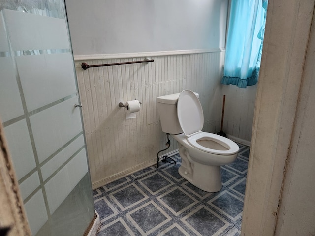 bathroom with toilet