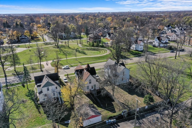 aerial view