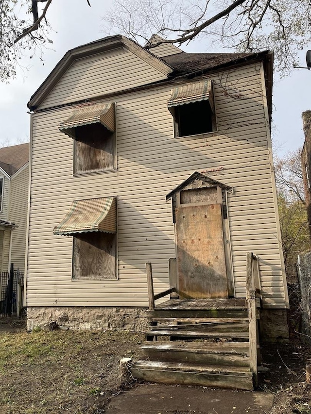6922 S Lowe Ave, Chicago, IL 60621 - view of front facade with entry steps