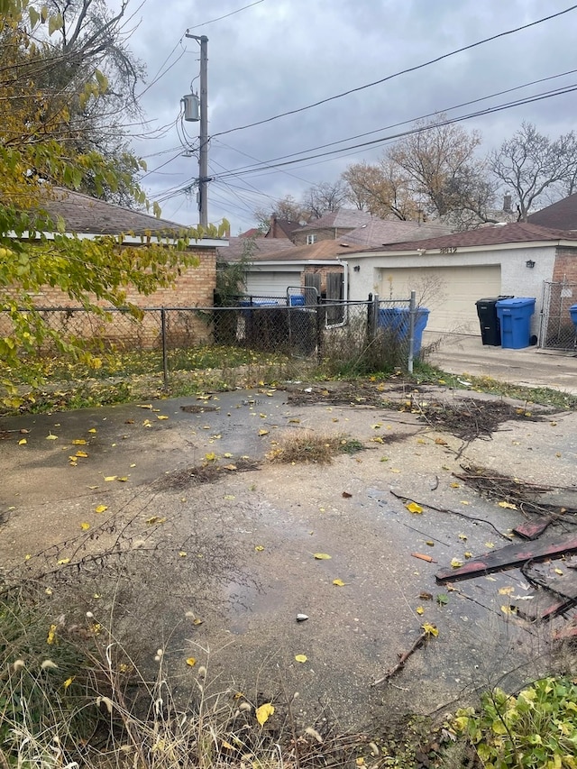 view of rear view of property