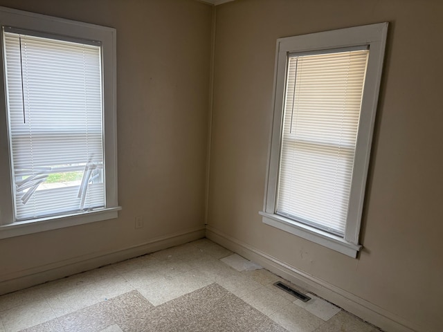 view of empty room