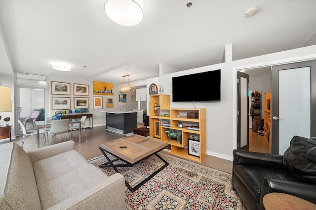 view of living room