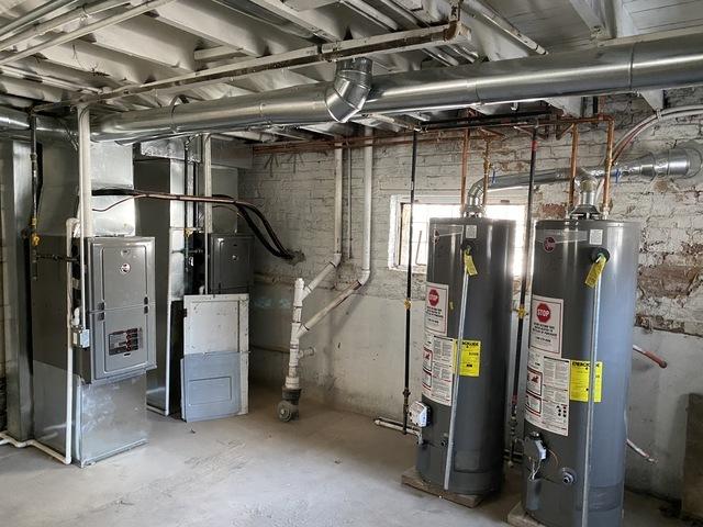 utilities with water heater