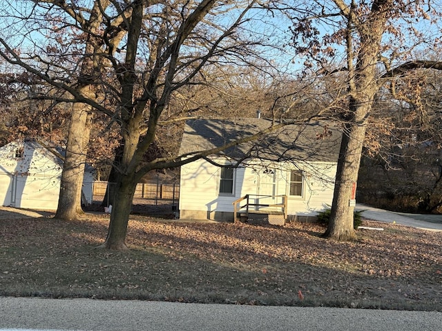 view of front of house