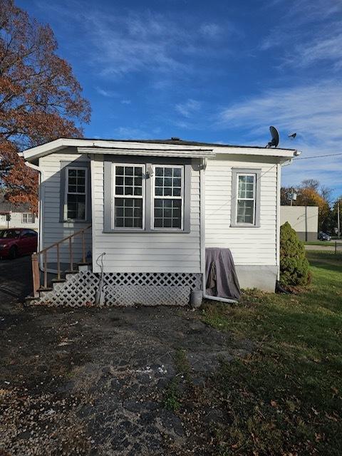 view of rear view of house