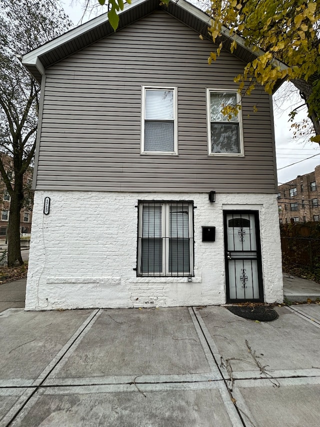 view of rear view of house