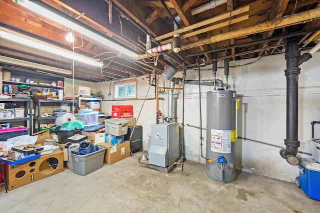 3820 W 117th St, Alsip, IL 60803 - basement with water heater