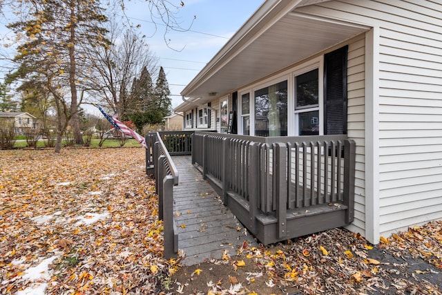 view of home's exterior