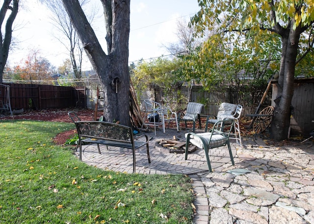 view of patio