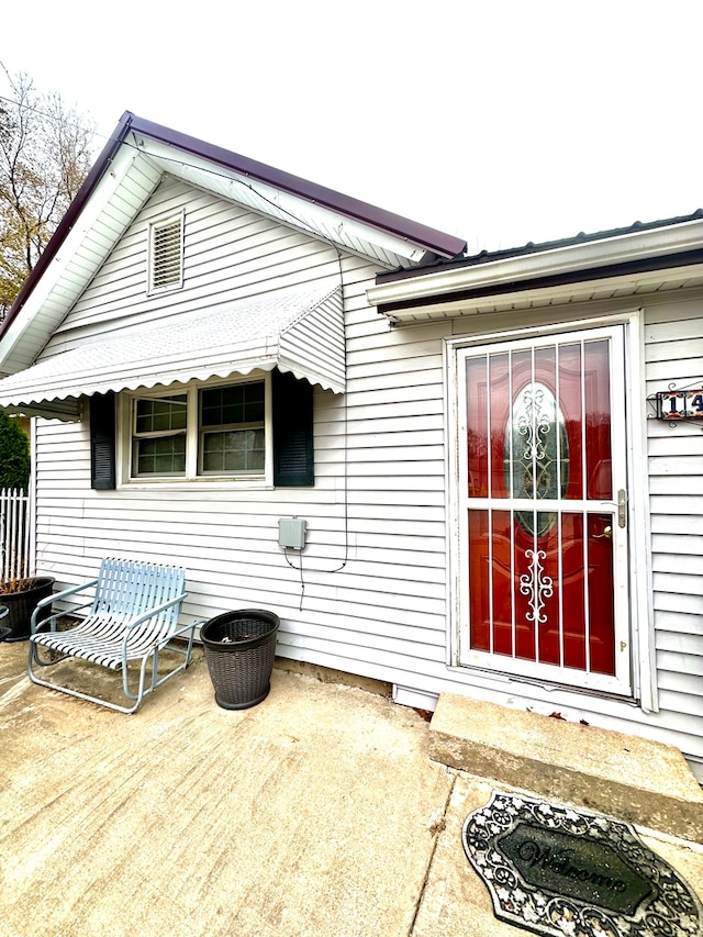 view of rear view of house