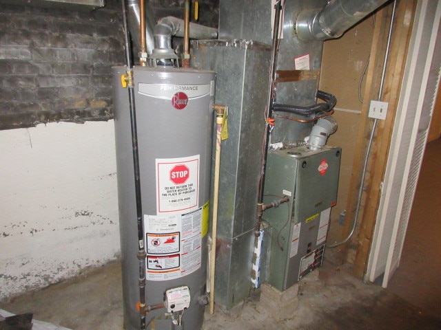 utilities with water heater