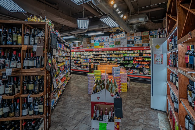 interior space featuring tile patterned floors