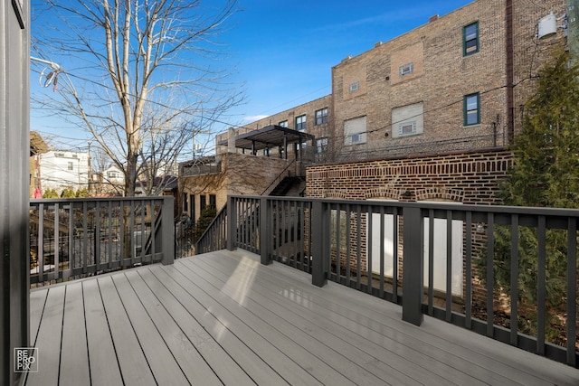 view of deck