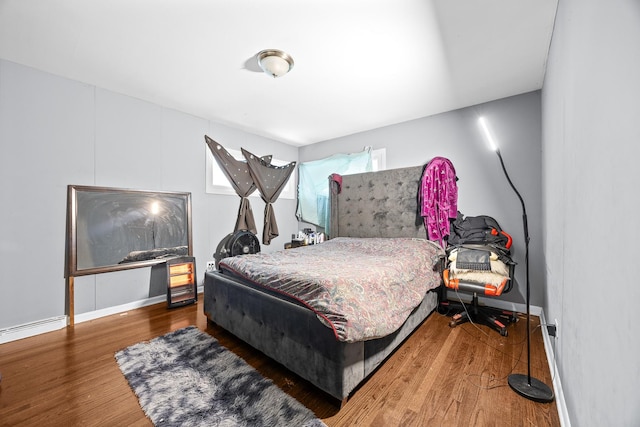 2612 175th St, Hazel Crest, IL 60429 - bedroom featuring wood finished floors and baseboards