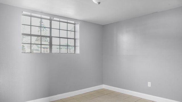 view of empty room