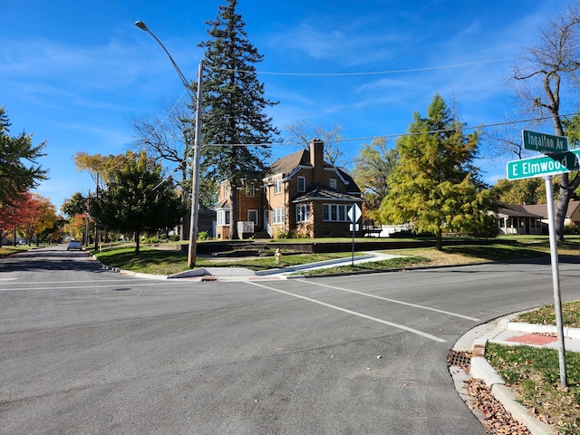 view of road