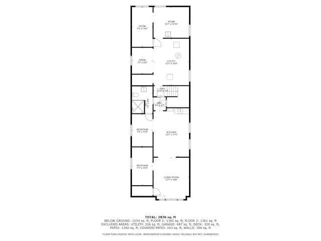 1351 N Campbell Ave, Chicago, IL 60622 - home floor plan