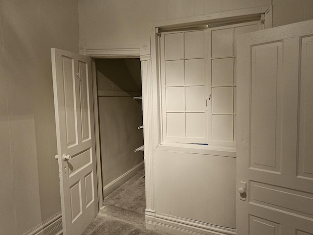 view of closet