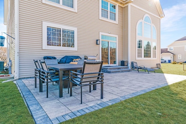 view of patio / terrace with outdoor dining area