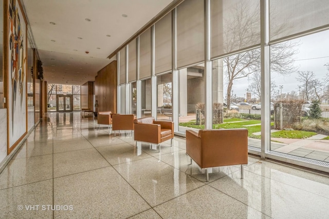 view of community lobby