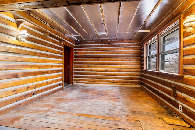 interior space featuring hardwood / wood-style flooring