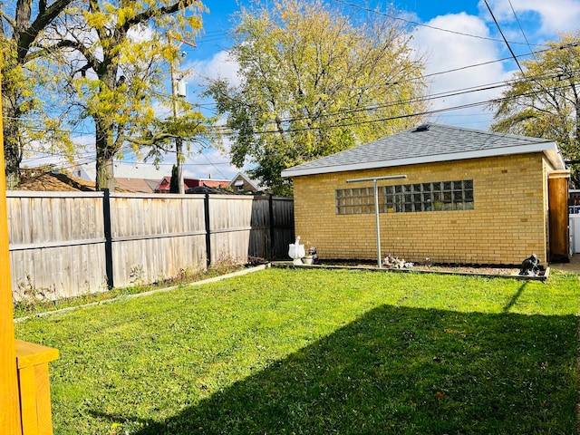 view of yard