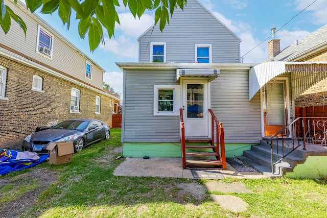 view of back of property