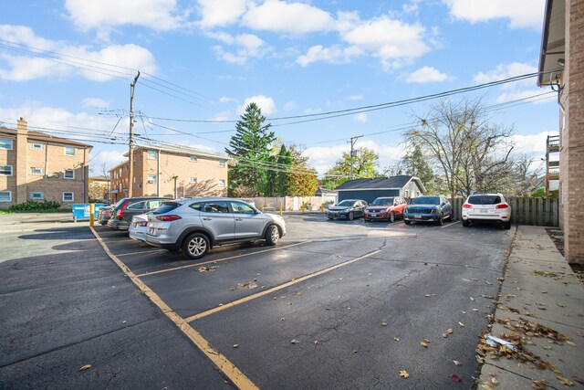 view of car parking