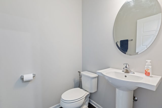 bathroom with toilet