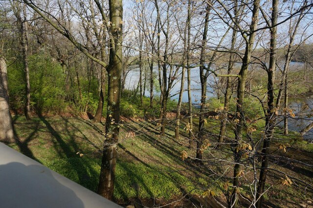 view of water feature