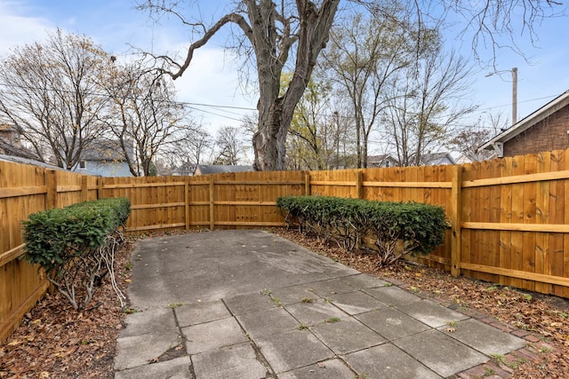 view of patio