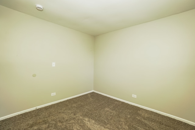 spare room with carpet floors